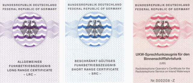 funkbetriebszeugnisse